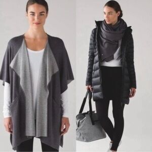 Lululemon After Asana Wrap Cardigan Sweater